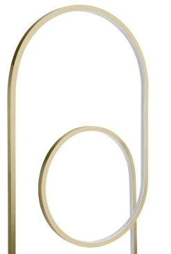 Habitat Pill LED Floor Lamp - Brushed Brass -Habitat shop 9542569 R Z005A