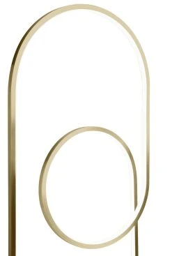 Habitat Pill LED Floor Lamp - Brushed Brass -Habitat shop 9542569 R Z006A