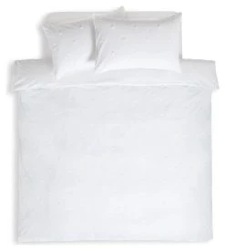 Habitat Tufted Spot White Bedding Set - Single -Habitat shop 9545607 R Z002A