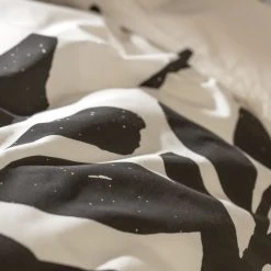 Habitat Cotton Floral Black & White Bedding Set - Double -Habitat shop 9547791 R Z005A