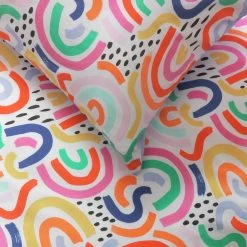 Habitat Kids Rainbow Brights Bedding Set - Single -Habitat shop 9549043 R Z003A