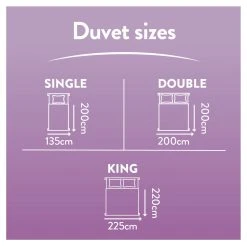 Slumberdown Duvet Days 10.5 Tog Duvet And Pillow Set -Single -Habitat shop 9554911 R Z007A