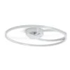 Habitat Pill Metal LED Flush Ceiling Light - Chrome -Habitat shop 9555628 R Z001A