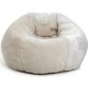 Kaikoo Ayrton Fur Beanbag- Cream