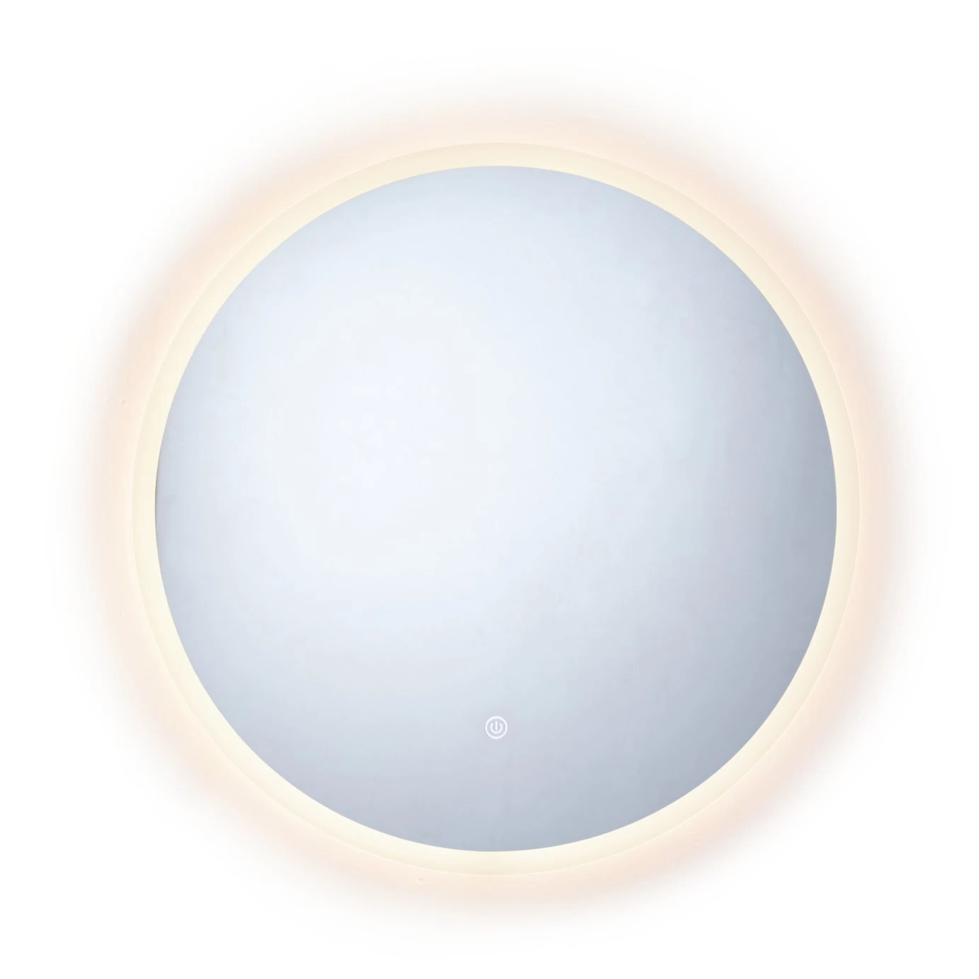 Habitat Circle Backlight LED Mirror - White 3 Habitat Circle Backlight LED Mirror - White