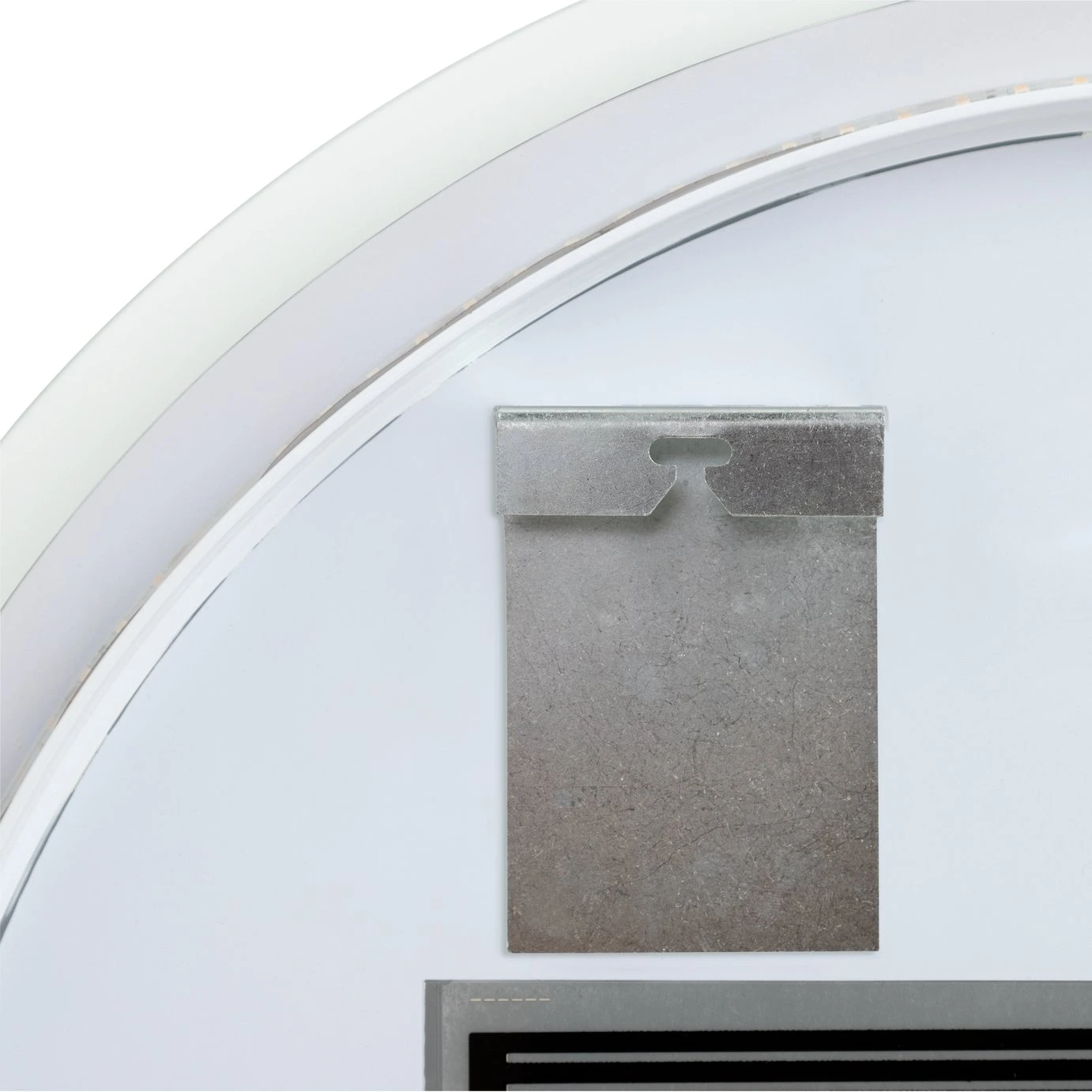 Habitat Circle Backlight LED Mirror - White 7 Habitat Circle Backlight LED Mirror - White - Image 5