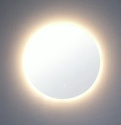 Habitat Circle Backlight LED Mirror - White 14 Habitat Circle Backlight LED Mirror - White -Habitat shop 9559246 R Z004A