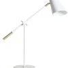 Habitat Vesper Cone Task Table Lamp - White & Gold -Habitat shop 9559648 R Z001A