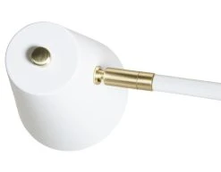 Habitat Vesper Cone Task Table Lamp - White & Gold -Habitat shop 9559648 R Z002A