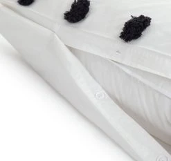 Habitat Cotton Tufted Spot White & Black Bedding Set -Single 12 Habitat Cotton Tufted Spot White & Black Bedding Set -Single -Habitat shop 9560651 R Z004A