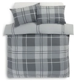 Habitat Check Charcoal Grey Bedding Set - Single 14 Habitat Check Charcoal Grey Bedding Set - Single -Habitat shop 9561155 R Z002A