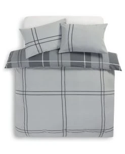 Habitat Check Charcoal Grey Bedding Set - Single 16 Habitat Check Charcoal Grey Bedding Set - Single -Habitat shop 9561155 R Z004A