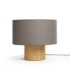 Habitat Modern Scandi Touch Table Lamp - Ash Grey & Oak -Habitat shop 9561887 R Z001A