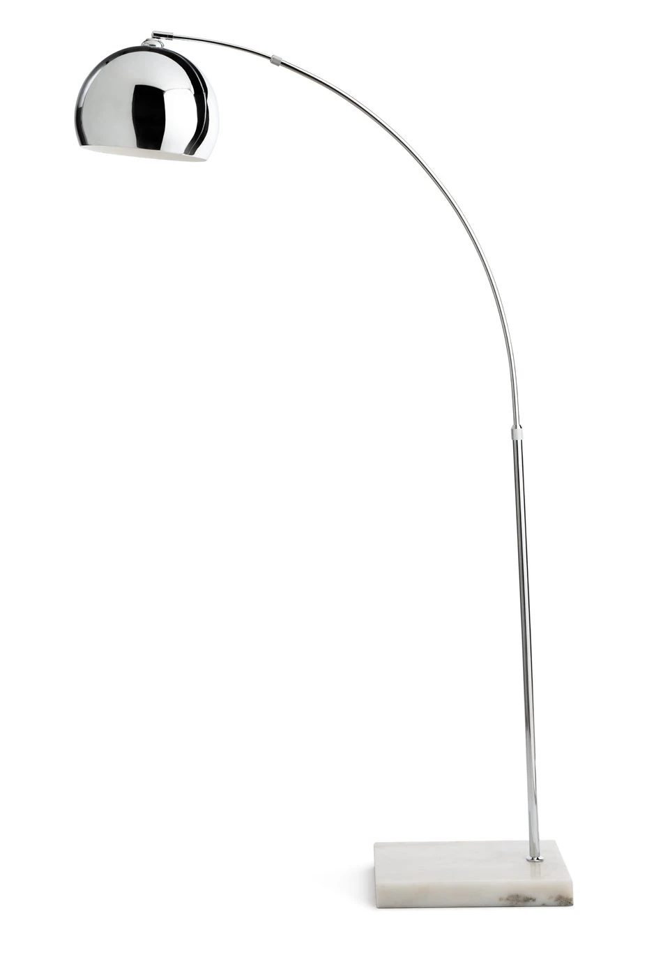 Habitat Nalone Arc Floor Lamp – Chrome & Marble 3 Habitat Nalone Arc Floor Lamp – Chrome & Marble
