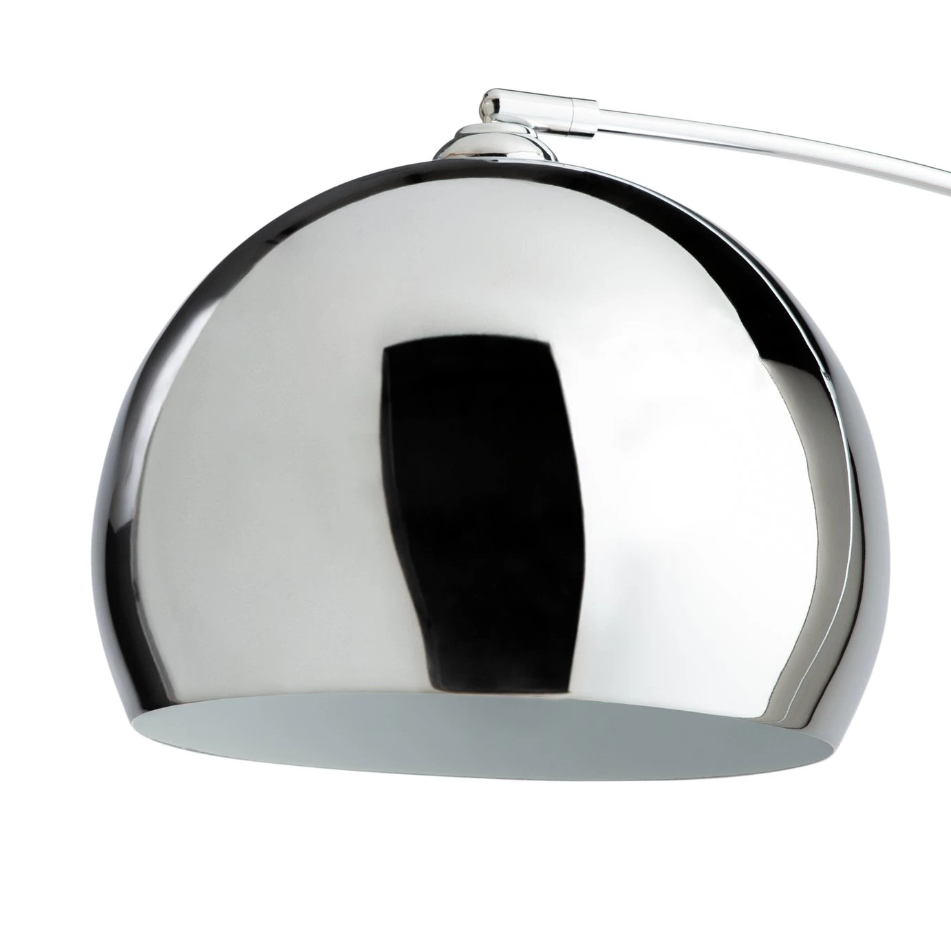 Habitat Nalone Arc Floor Lamp – Chrome & Marble 9 Habitat Nalone Arc Floor Lamp – Chrome & Marble - Image 7