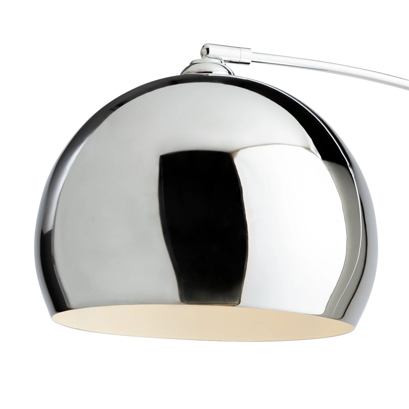 Habitat Nalone Arc Floor Lamp – Chrome & Marble 10 Habitat Nalone Arc Floor Lamp – Chrome & Marble - Image 8