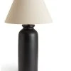 Habitat Hashi Ceramic Table Lamp - Black & Beige -Habitat shop 9563603 R Z001A
