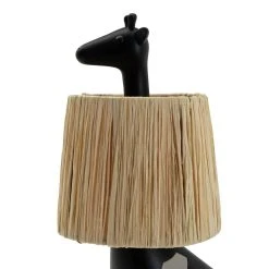 Habitat Kids Giraffe Rattan Table Lamp - Black 13 Habitat Kids Giraffe Rattan Table Lamp - Black -Habitat shop 9568574 R Z002A