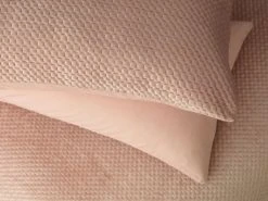 Habitat Pinsonic Velvet Plain Pink Bedding Set - Double 11 Habitat Pinsonic Velvet Plain Pink Bedding Set - Double -Habitat shop 9570311 R Z003A