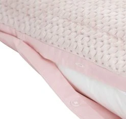 Habitat Pinsonic Velvet Plain Pink Bedding Set - Double 12 Habitat Pinsonic Velvet Plain Pink Bedding Set - Double -Habitat shop 9570311 R Z004A