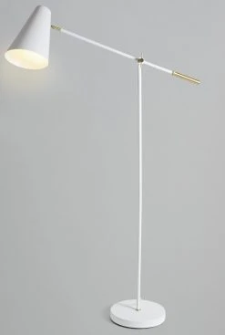 Habitat Vesper Cone Task Floor Lamp - White -Habitat shop 9572632 R Z003C