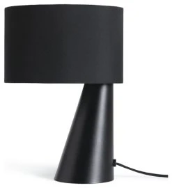 Habitat Abono Steel LED Table Lamp - Black