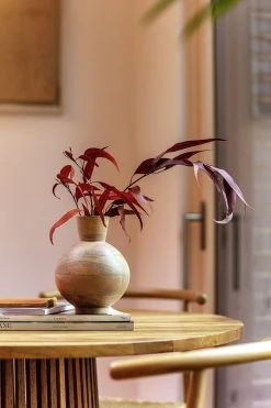 Habitat Mango Wood Vase - Natural -Habitat shop 9573662 R Z005C