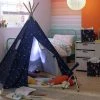Habitat Kids Navy Blue Space Teepee Tent 2 Habitat Kids Navy Blue Space Teepee Tent -Habitat shop 9575770 R Z001C