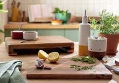 Habitat Global Sliding Wooden Chopping Board -Habitat shop 9579628 R Z001C