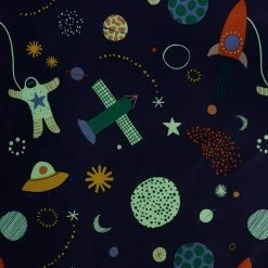 Habitat Kids Glow In The Dark Space Bedding Set - Toddler -Habitat shop 9581001 R Z017A