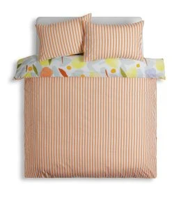 Habitat Panel Stripe Print Multicolour Bedding Set - Single -Habitat shop 9584297 R Z002A
