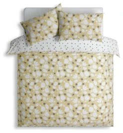 Habitat Scandi Floral Yellow & White Bedding Set - Single -Habitat shop 9584455 R Z002A