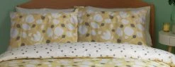 Habitat Scandi Floral Yellow & White Bedding Set - Single -Habitat shop 9584455 R Z003A