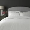 Habitat Cotton 200TC Oxford Edge White Bedding Set - Single -Habitat shop 9590401 R Z001C