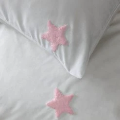 Habitat Tufted Star Pink Kids Bedding Set - Single -Habitat shop 9590951 R Z003A