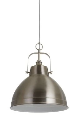 Habitat Cetus Fisherman Pendant - Satin Nickel
