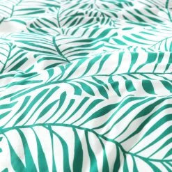 Habitat Abstract Green Leaf & White Bedding Set - Single -Habitat shop 9593226 R Z004C