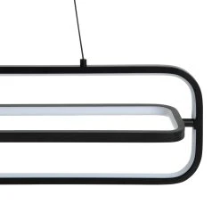 Habitat Metal LED Bar Pendant Light - Black 11 Habitat Metal LED Bar Pendant Light - Black -Habitat shop 9597428 R Z002A