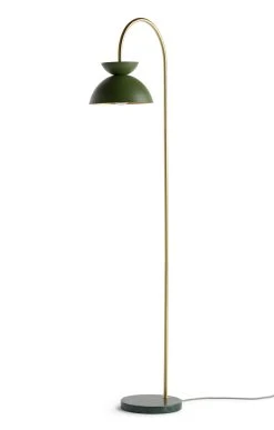 Habitat Dasni Floor Lamp - Marble & Brass