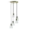 Habitat Webb 5 Light Cluster Pendant - Glass & Brass -Habitat shop 9600573 R Z001A