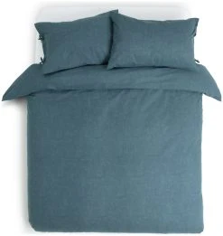 Habitat Herbalist Cotton Textured Blue Bedding Set - Single -Habitat shop 9600803 R Z002A
