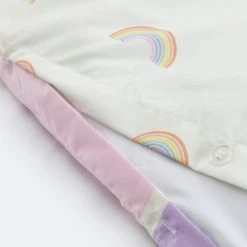 Habitat Kids Rainbow Panel Multicolour Bedding Set - Toddler -Habitat shop 9601493 R Z005A