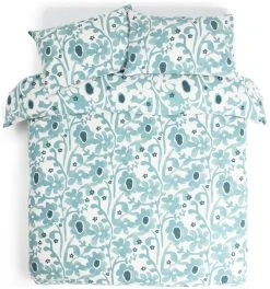 Habitat Herbalist Floral Print Blue Bedding Set - Single -Habitat shop 9602069 R Z002A