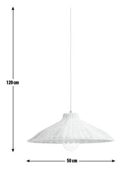Habitat Apus Rattan Pendant - Whitewash 10 Habitat Apus Rattan Pendant - Whitewash -Habitat shop 9602155 R E001