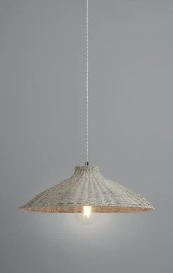 Habitat Apus Rattan Pendant - Whitewash 13 Habitat Apus Rattan Pendant - Whitewash -Habitat shop 9602155 R Z002C
