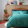 Habitat Emerald Brush Strokes Green Bedding Set - Single -Habitat shop 9602382 R Z001A
