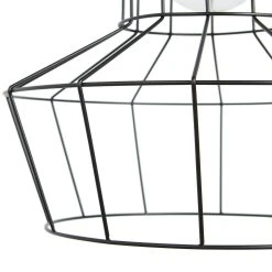 Habitat Indus Large Country Wire Shade - Black -Habitat shop 9602928 R Z002A