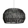 Habitat Neda Rope 55cm Shade - Black -Habitat shop 9604359 R Z001A