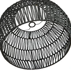 Habitat Neda Rope 55cm Shade - Black -Habitat shop 9604359 R Z003A