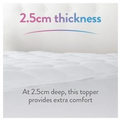 Slumberdown Climate Comfort Mattress Topper - Single -Habitat shop 9605602 R Z006A